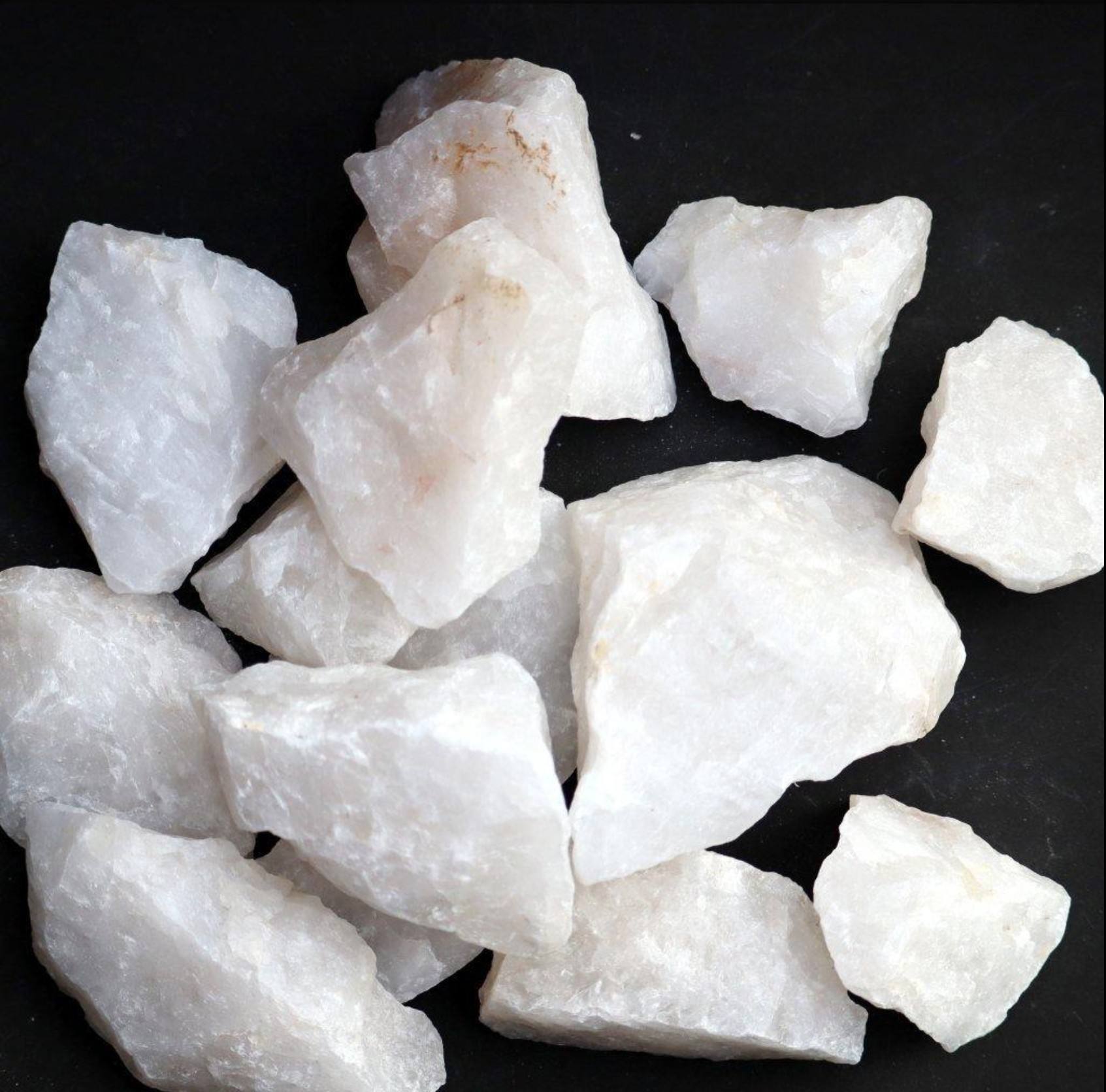 High purity quartz for glass and industrial applications